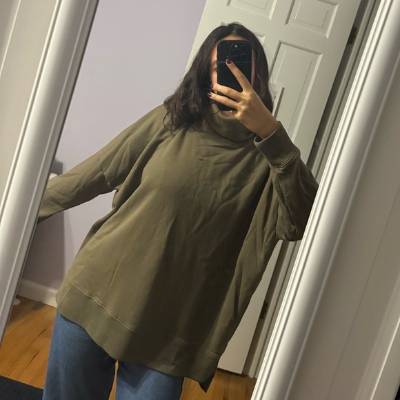 Aerie Olive Green Turtleneck Sweater - Picture 4 of 4